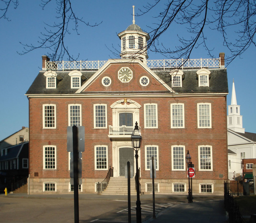 The Colony House, Early Georgian, Newport architecture, Richard Munday, 1739