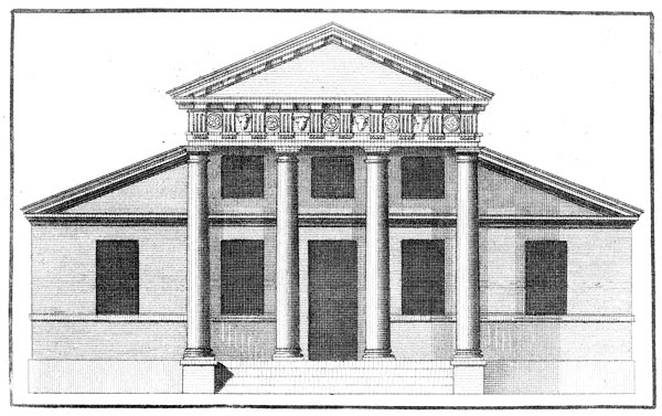 Redwood Library, Civic Palladian architecture, Newport, RI, Peter Harrison, 1742