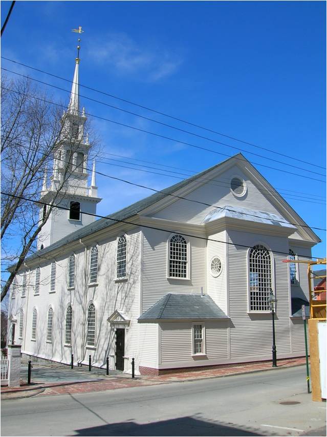 Trinity Church, Early Georgian, Newport architecture, Richard Munday, 1725