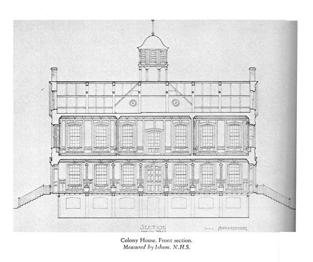 The Colony House, Early Georgian, Newport architecture, Richard Munday, 1739