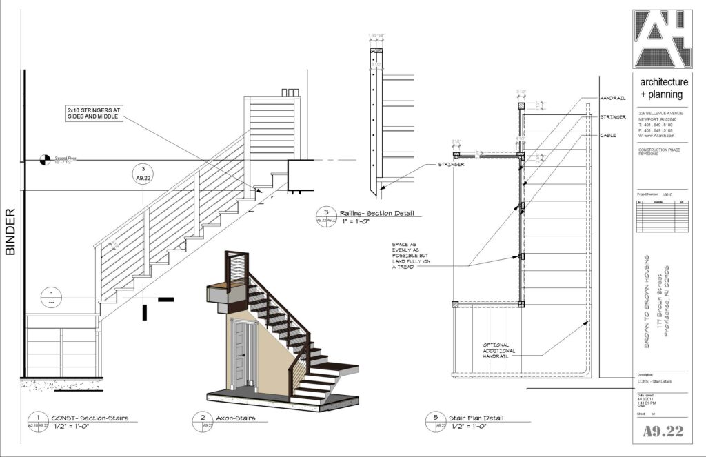 construction documents, a4 architecture