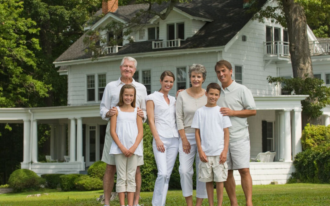 family portrait, architectural clients