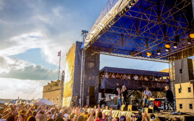 Newport Architecture Spotlight: The Newport Jazz and Folk Festivals at Fort Adams